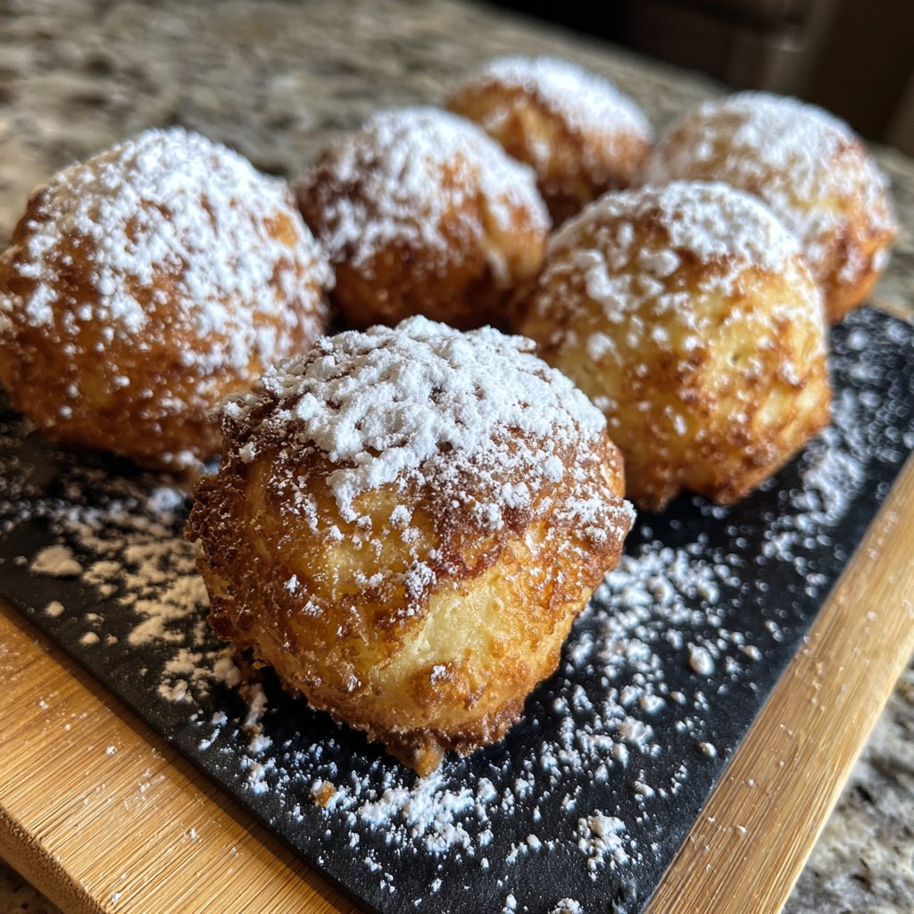 Quarkbällchen ohne Frittieren