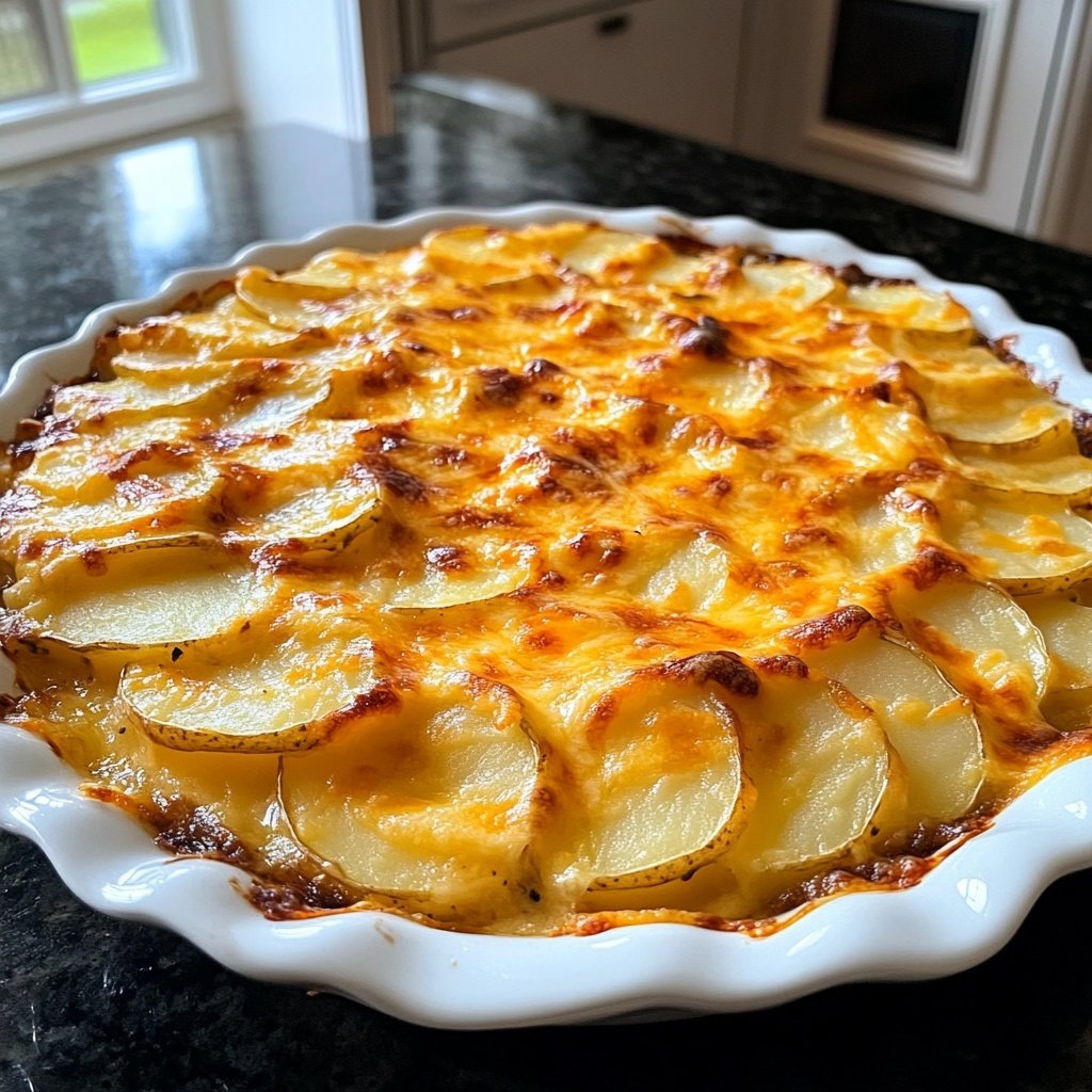 Käse-Kartoffelgratin