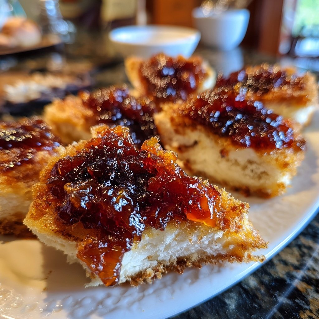 Putenmedaillons mit Fruchtchutney