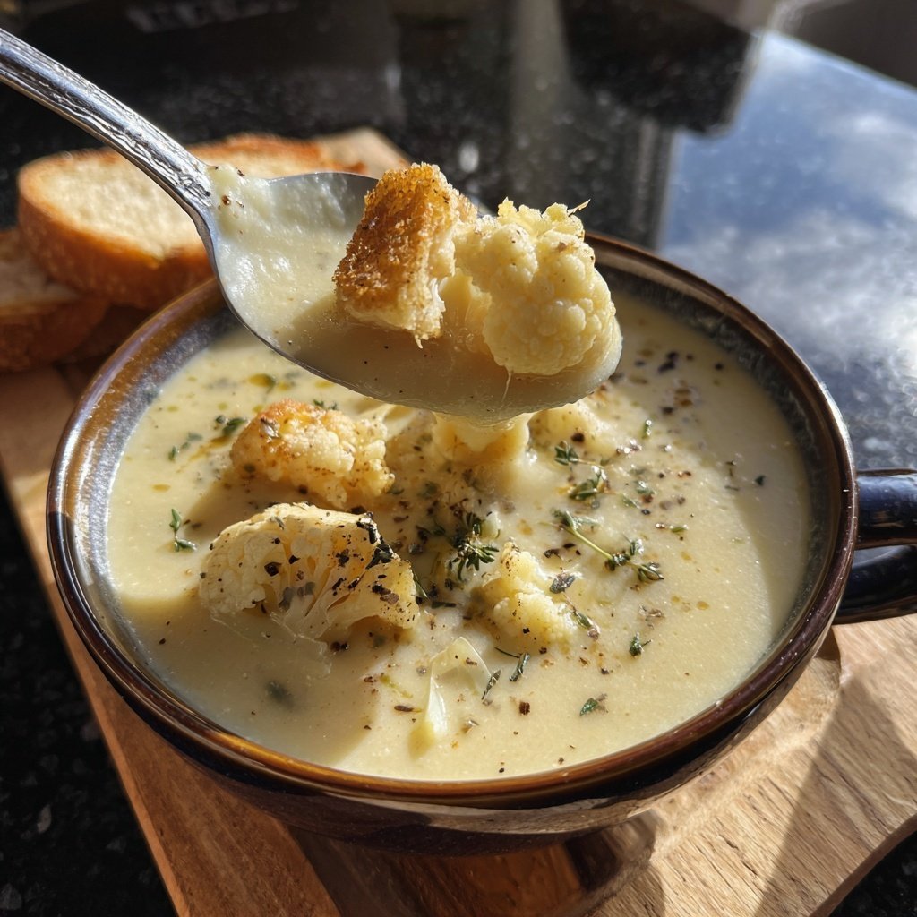 Blumenkohlsuppe low carb